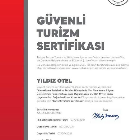 Yildiz Hotel Fatsa Buitenkant foto