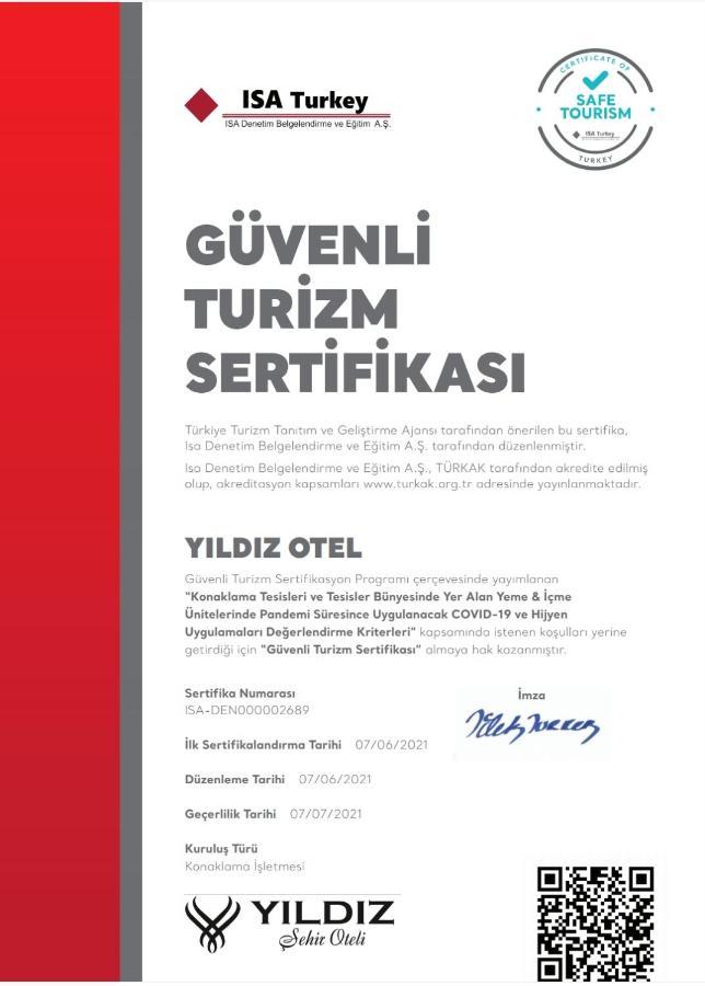 Yildiz Hotel Fatsa Buitenkant foto